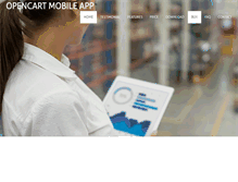 Tablet Screenshot of opencartmobileapp.com